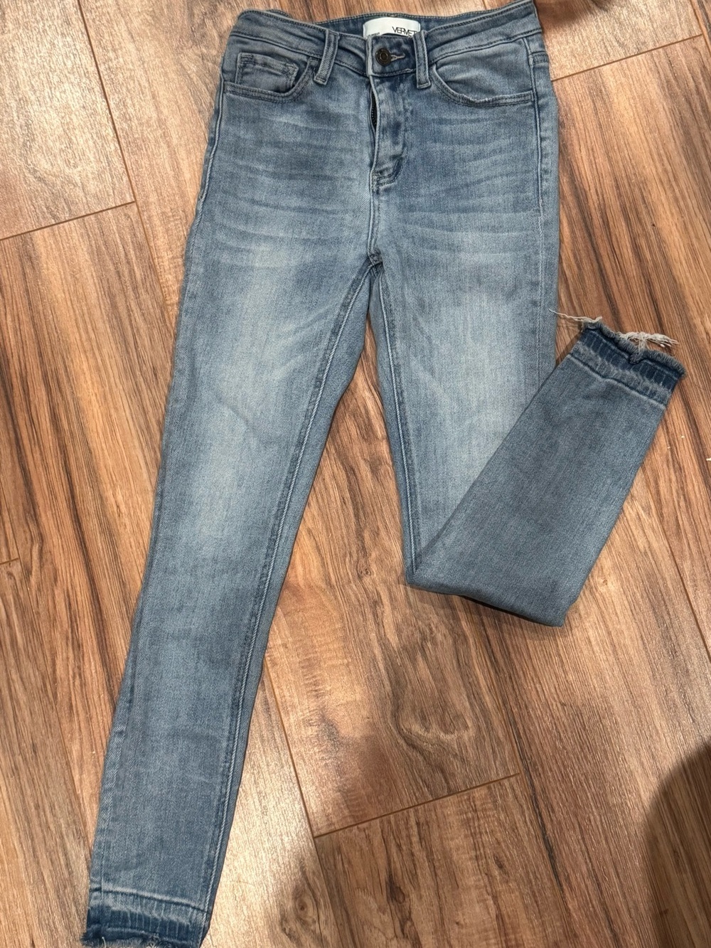 Vervet Light Blue High-Rise Skinny Jeans